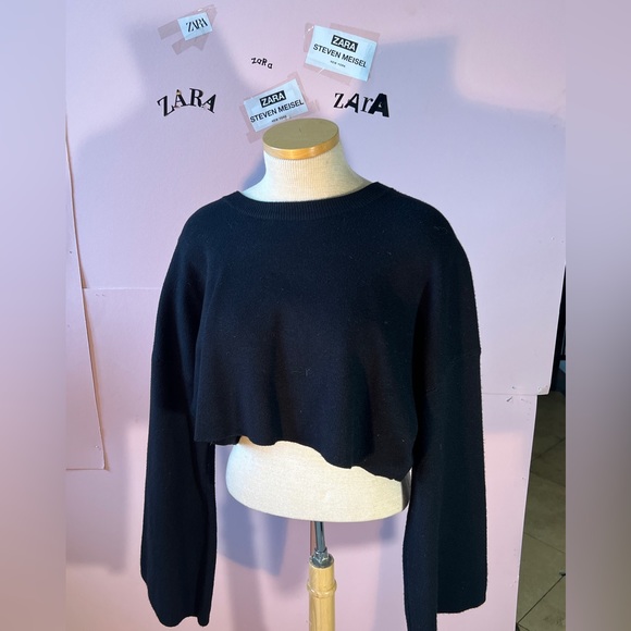 NWOT ZARA KNIT SWEATER - Picture 1 of 4